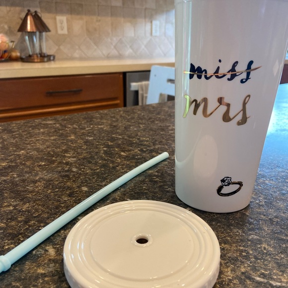 Kate Spade “Miss to Mrs.” Insulated Tumbler - 20oz - Picture 2 of 4